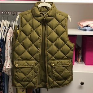 JCrew Quilted Vest